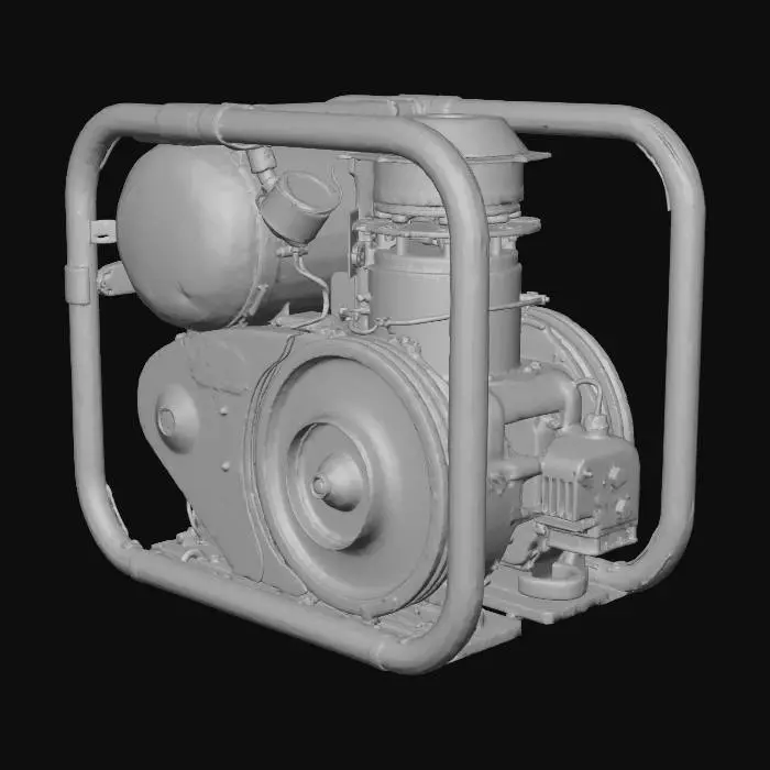 3D model for Portable Engine Exhibit