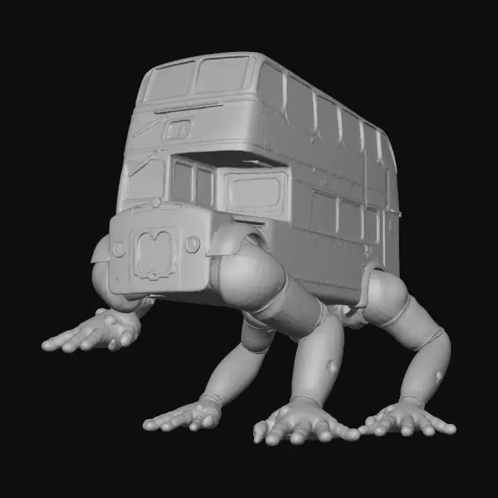 3D model for Frog Bus Blaze