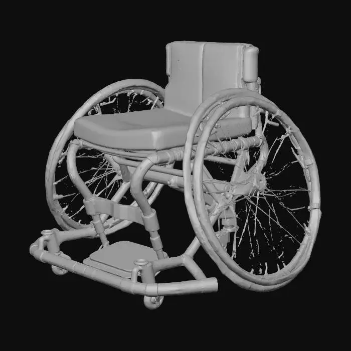 3D model for Racing Wheelchair.