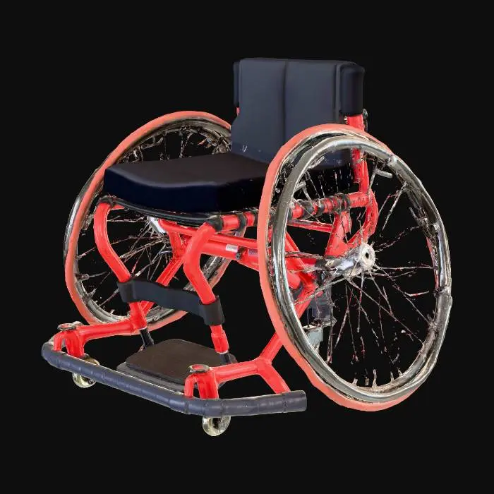3D model for Racing Wheelchair.
