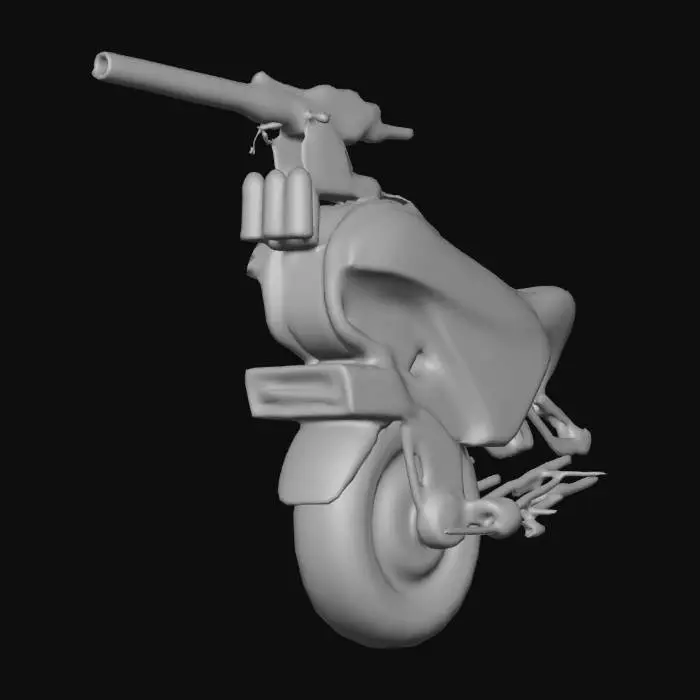 3D model for Unicycle-robot Guardian