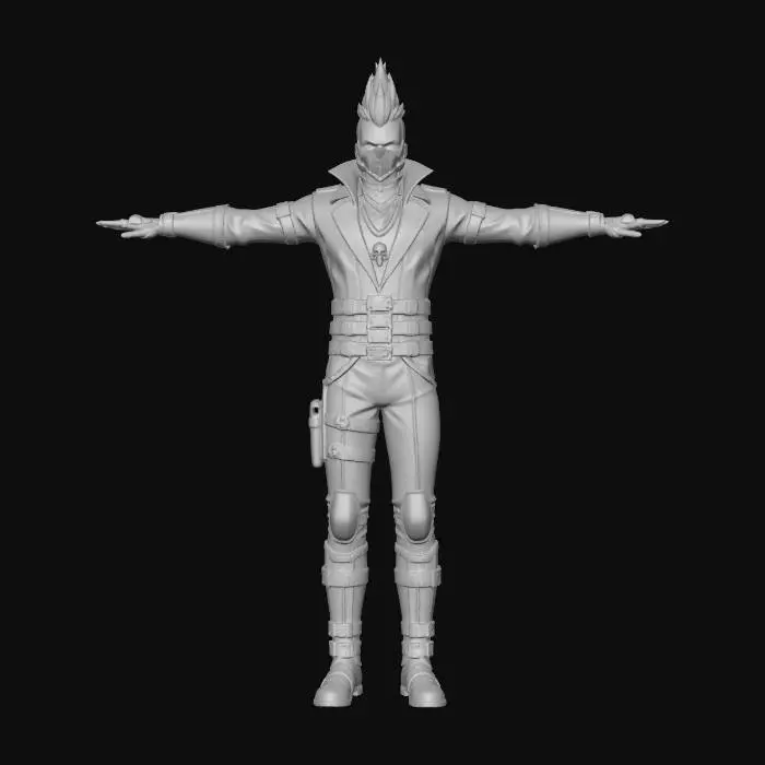 3D model for Neon Sovereign