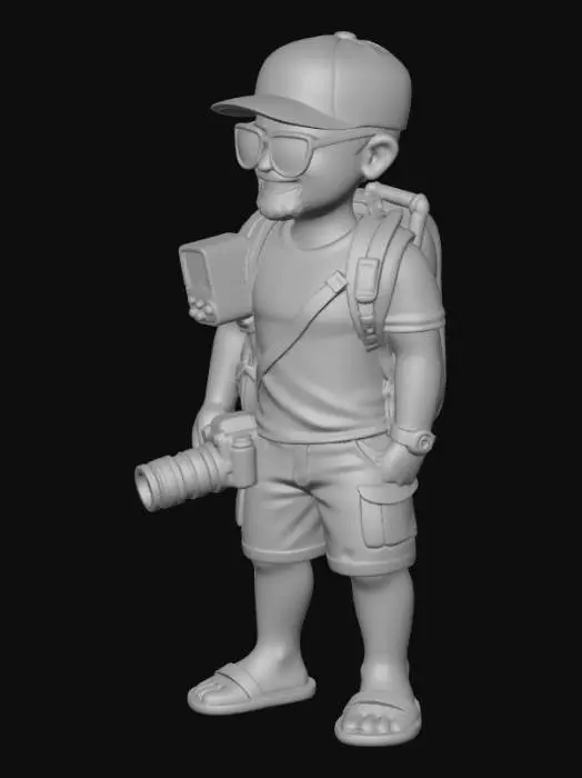 3D model for Adventurous Photographer