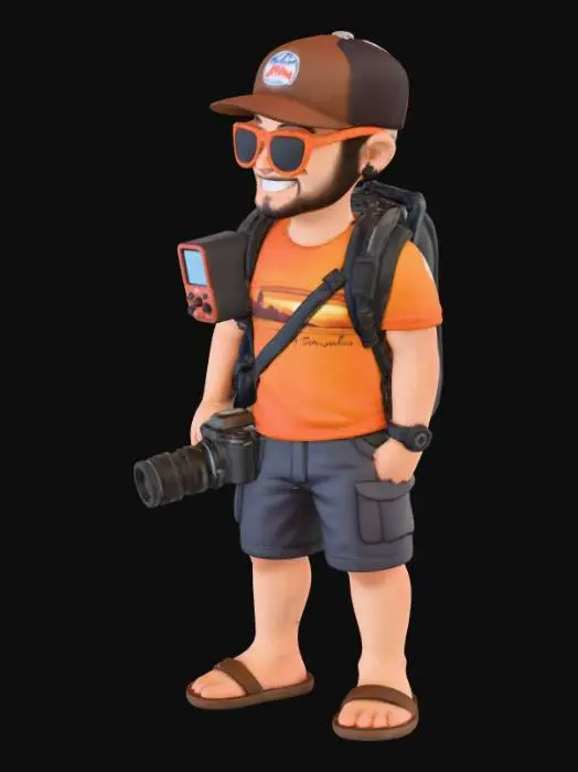 3D model for Adventurous Photographer