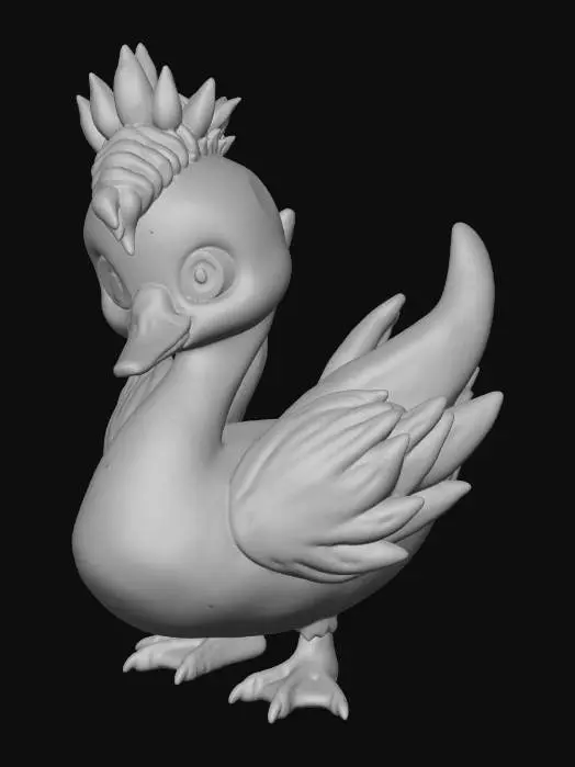 3D model for Frosty Quack