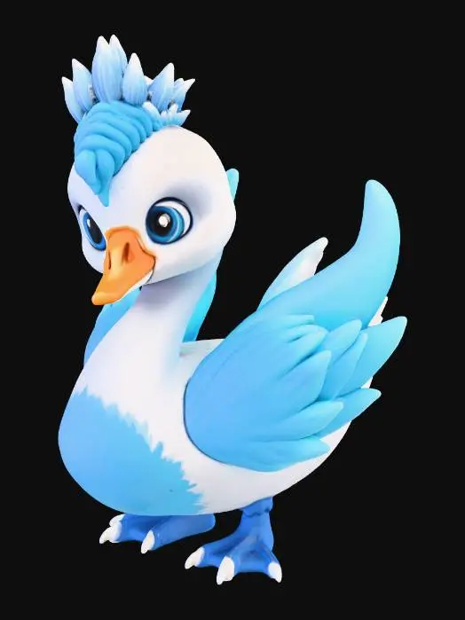 3D model for Frosty Quack
