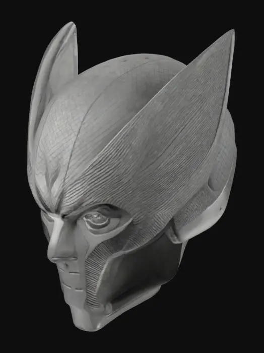 3D model for Wolverine Mask Model