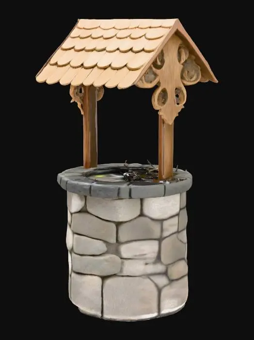 3D model for Wishing Well Display