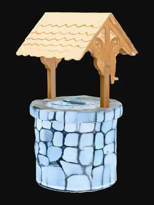 3D model for Wishing Well Display