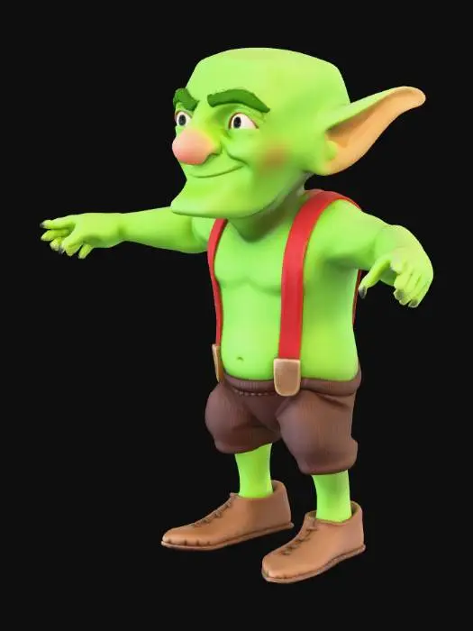 3D model for Goblin Clash Royale