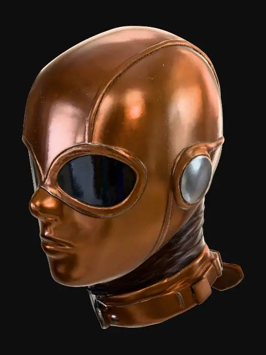 3D model for Aviator's Leather Mask