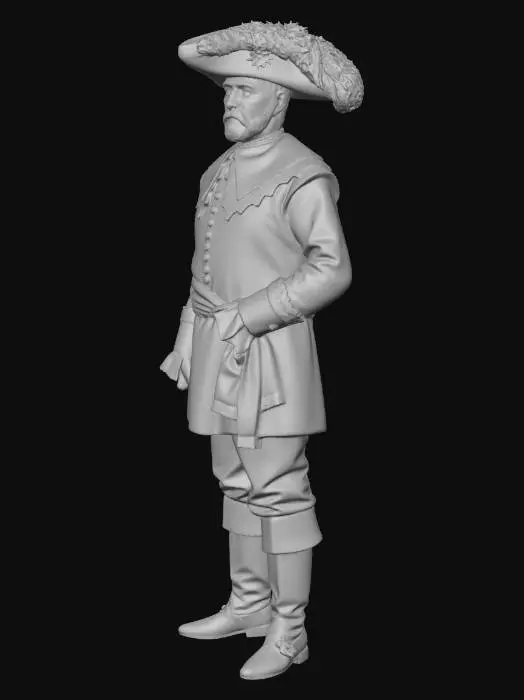 3D model for Musketeer Attire