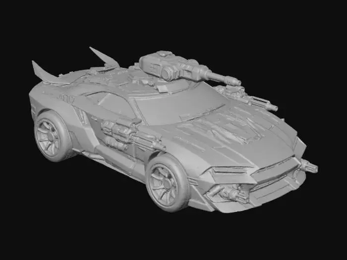 3D model for Armored Fury