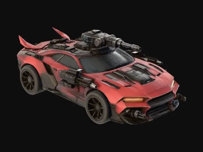 3D model for Armored Fury