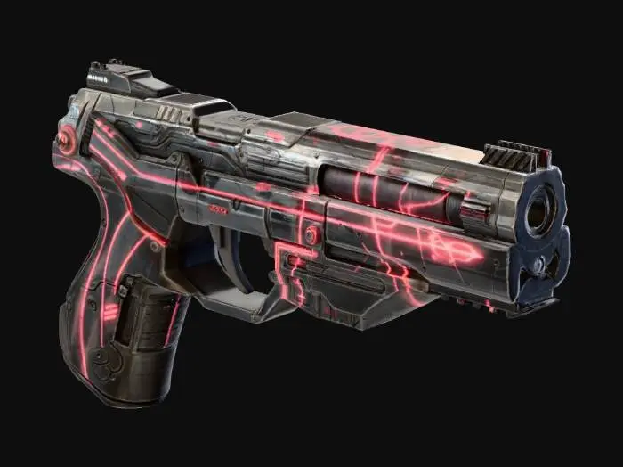 3D model for Neon Blaster