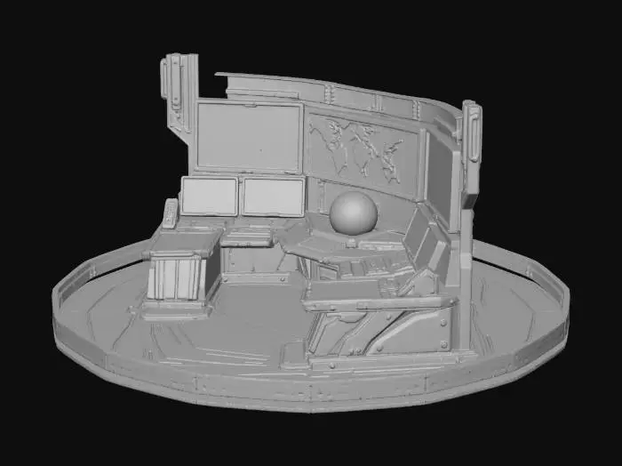 3D model for Command Control Center