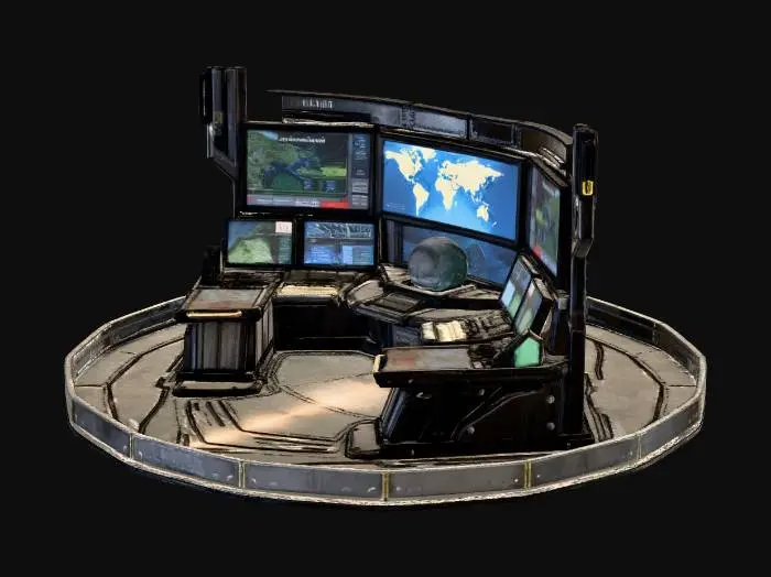 3D model for Command Control Center