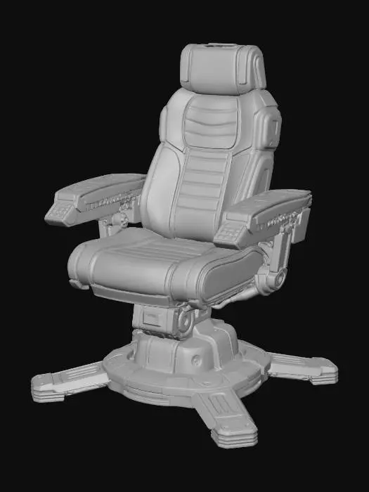 3D model for Command Center Chair