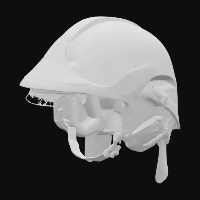 3D model for Firefighter Helmet