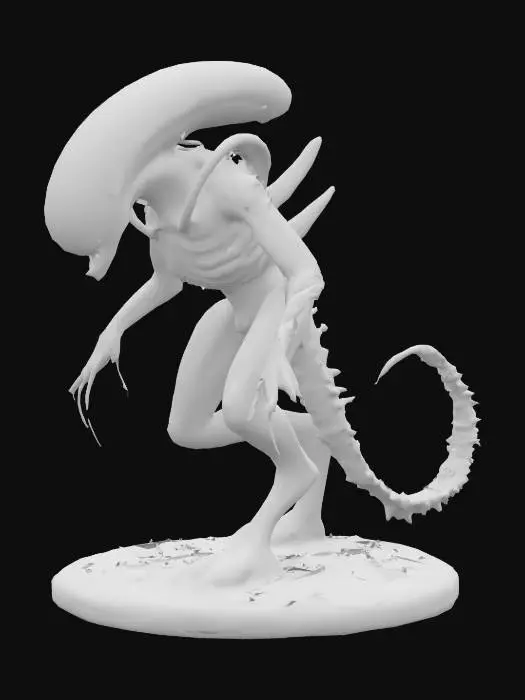 3D model for Alien Elegance