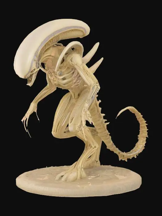 3D model for Alien Elegance