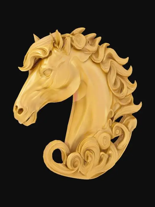 3D model for Golden Mane Majesty