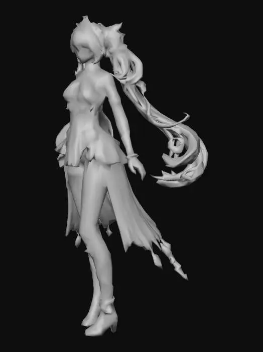 3D model for Enigmatic Aquatic Warrior