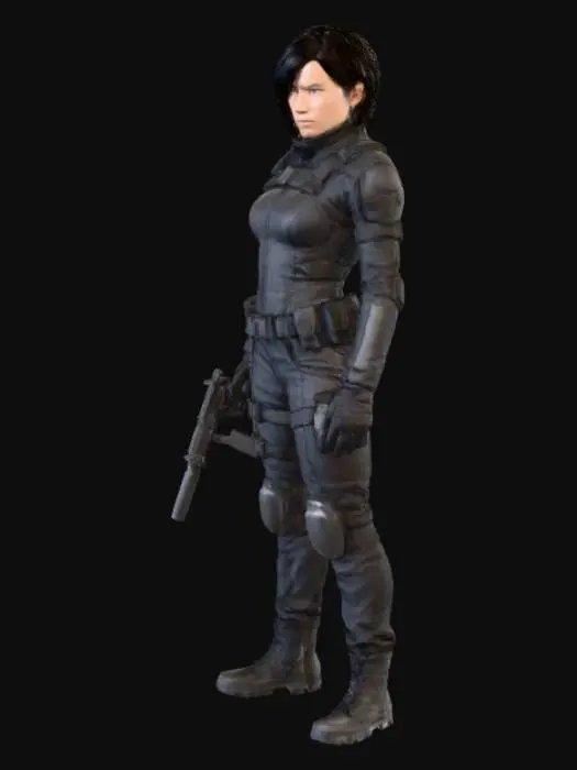 3D model for Stealth Operative
