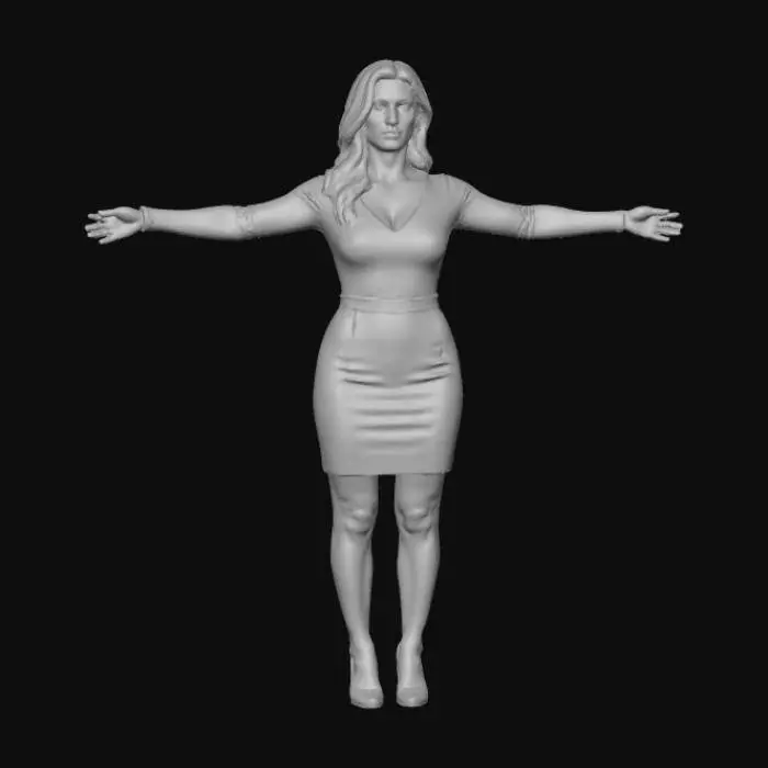 3D model for Elegance Embraced