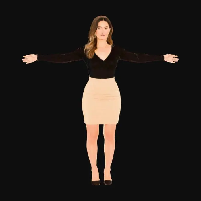 3D model for Elegance Embraced