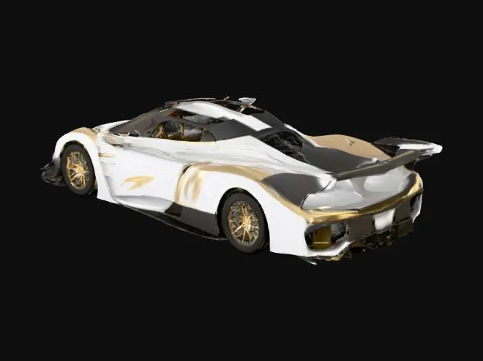 3D model for pagani huayra