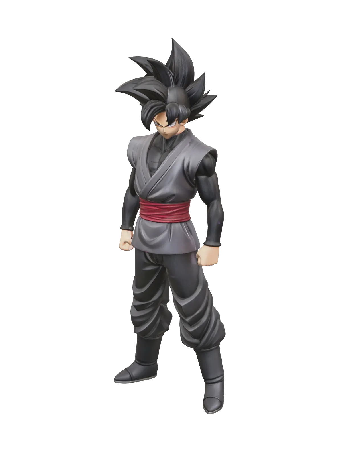 Goku Black Fortnite 3D model, vytvořený pomocí AI