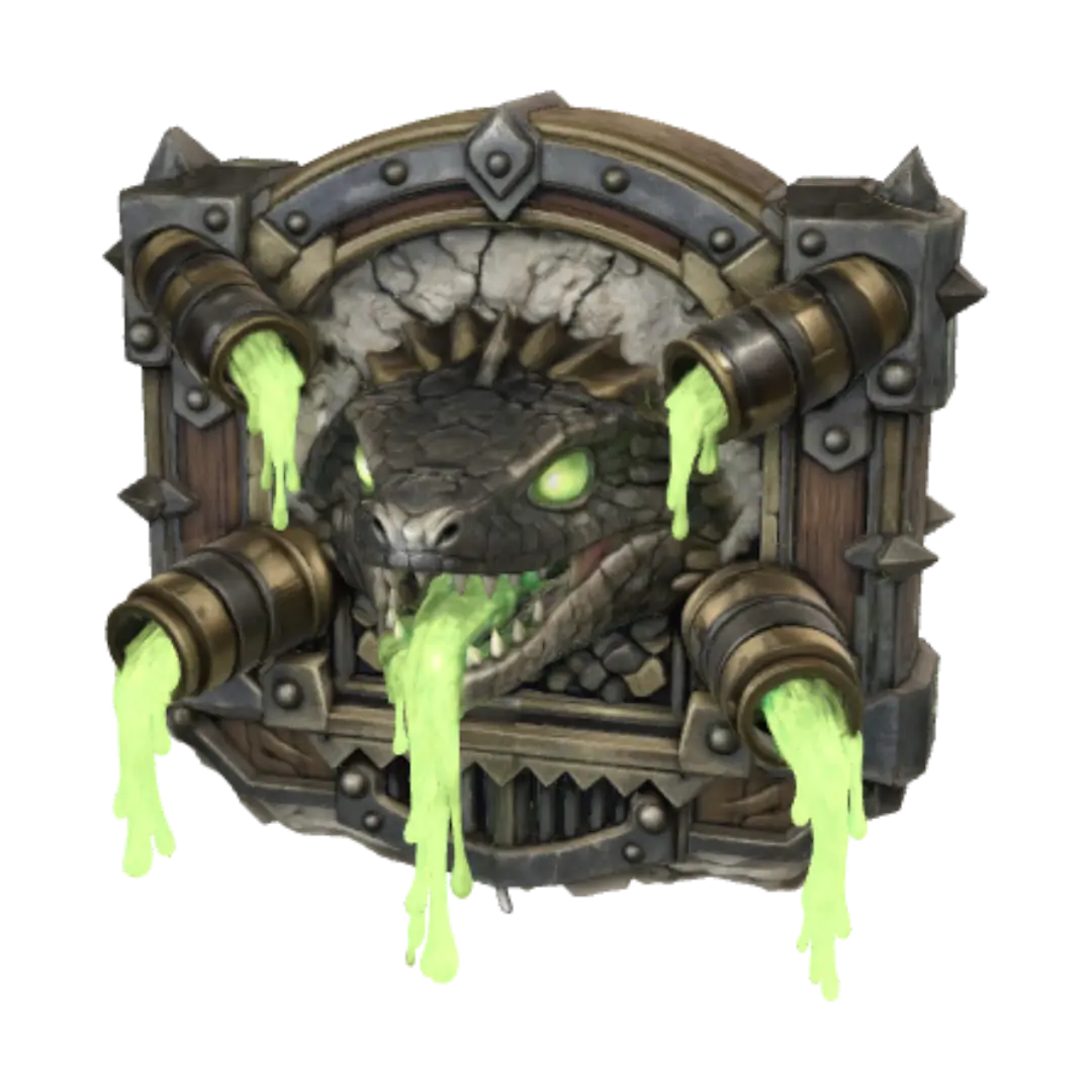3D-модель Slimeforge Wyrm - Acid, згенерована ШІ