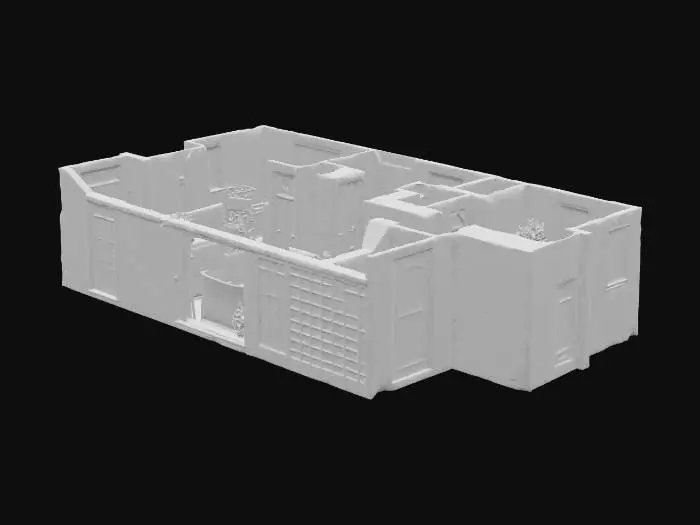 3D model for Cozy Apartment Layout