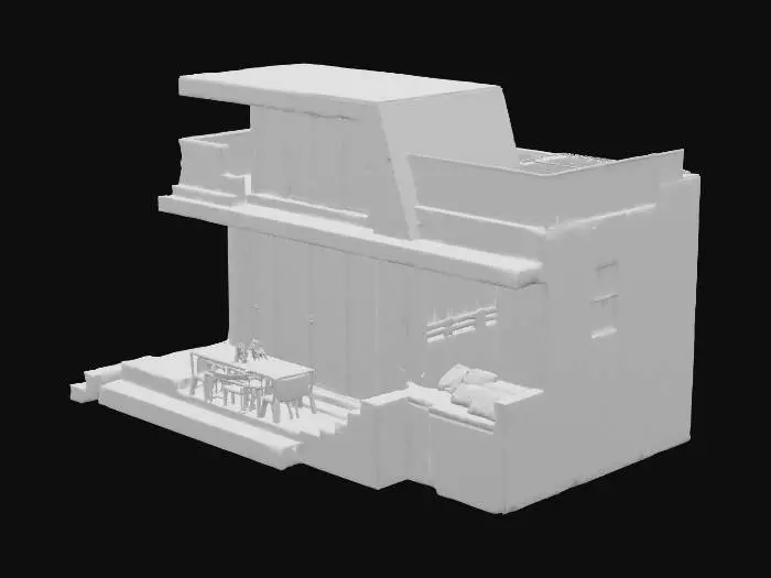 3D model for Modern Treehouse Retreat