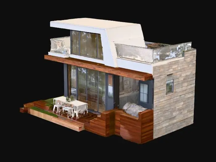 3D model for Modern Treehouse Retreat