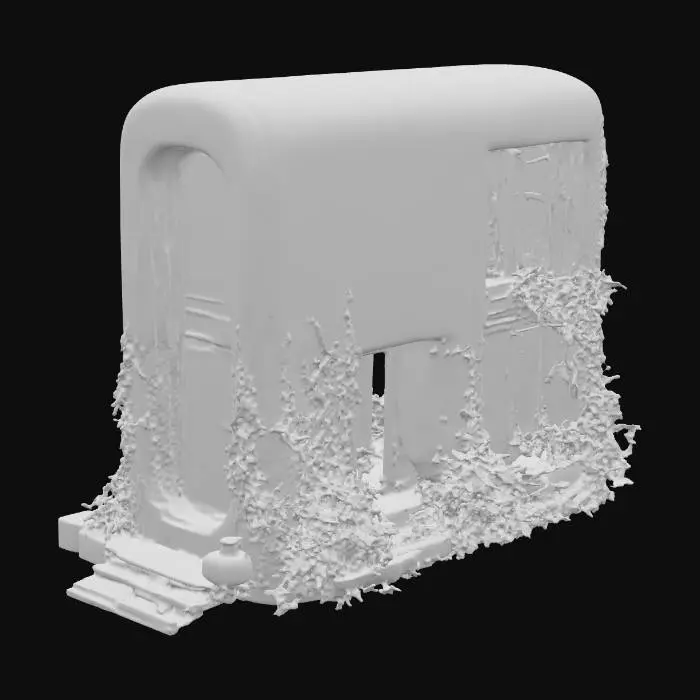 3D model for Curved Sanctuary