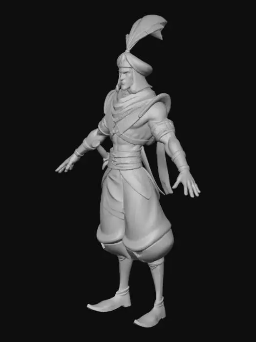 3D model for Warrior Sultan