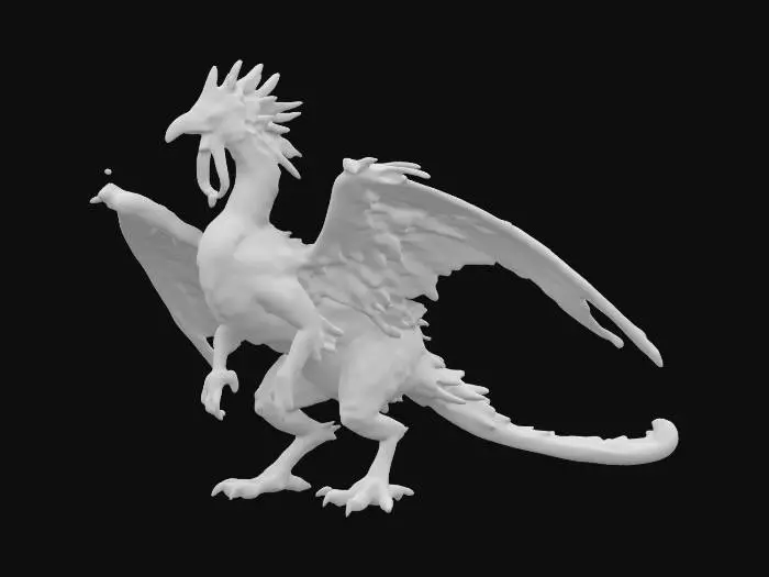 3D model for Cockatrice Guardian