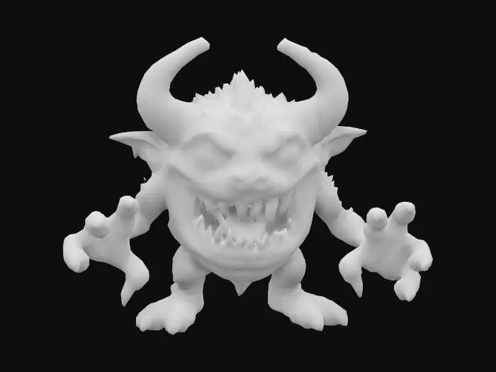 3D model for Toothy Goblin