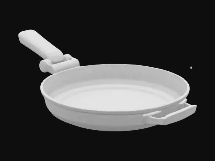 3D model for Imagine a frying pan used as a weapon with glowing edges. Hi-tech, LED and neon lights, Sci-fi, Cyberpunk, Clean geometry, HDR, High quality, defined textures, Well defined geometries,
#ChronoForgeWeapon#