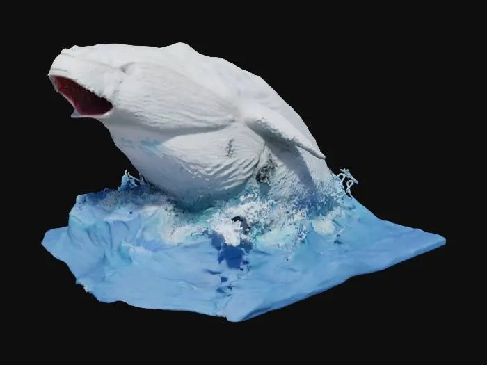 3D model for [Oceans] Moby Dick, #AroundTheWorld#