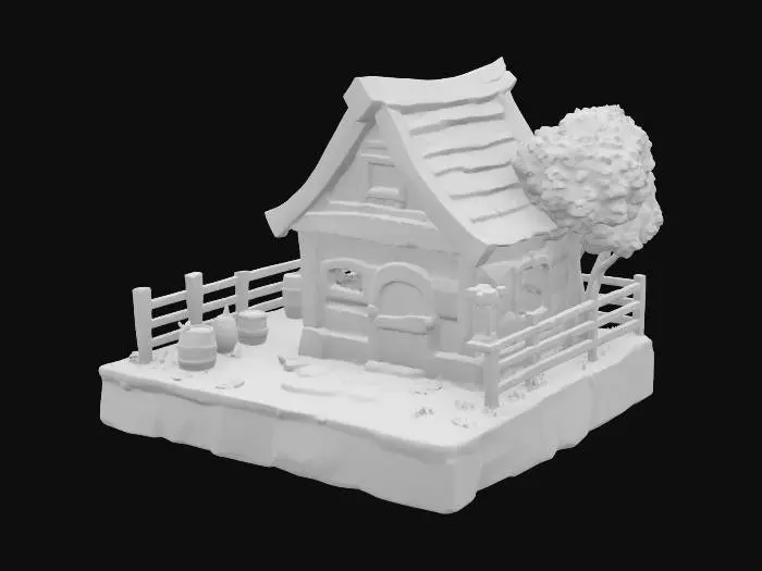 3D model for Chicken Coop