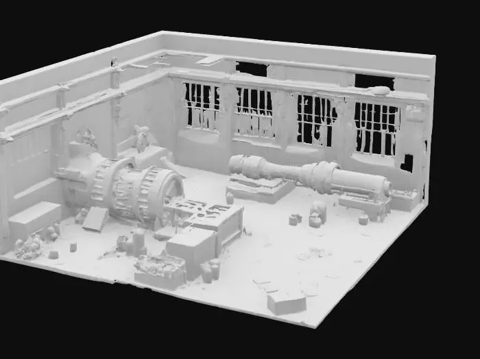 3D model for Industrial Decay