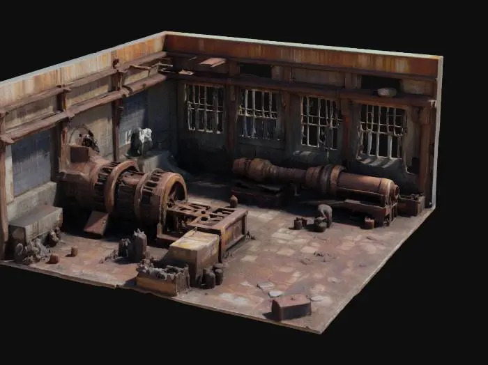 3D model for Industrial Decay