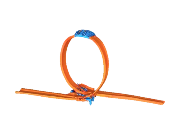 Loop Track Set 3D model, vytvořený pomocí AI