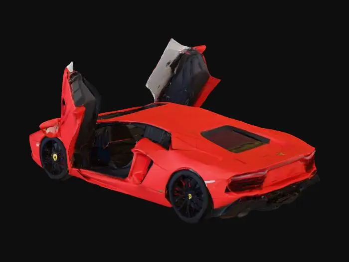 3D model for lamborghini, #PBR#
