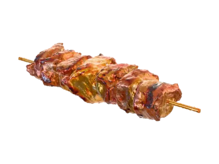 โมเดล 3D ของ Barbecue on a stick, #food# สร้างโดย AI