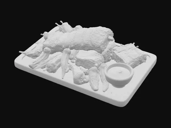 3D model for Alien BBC, #food#