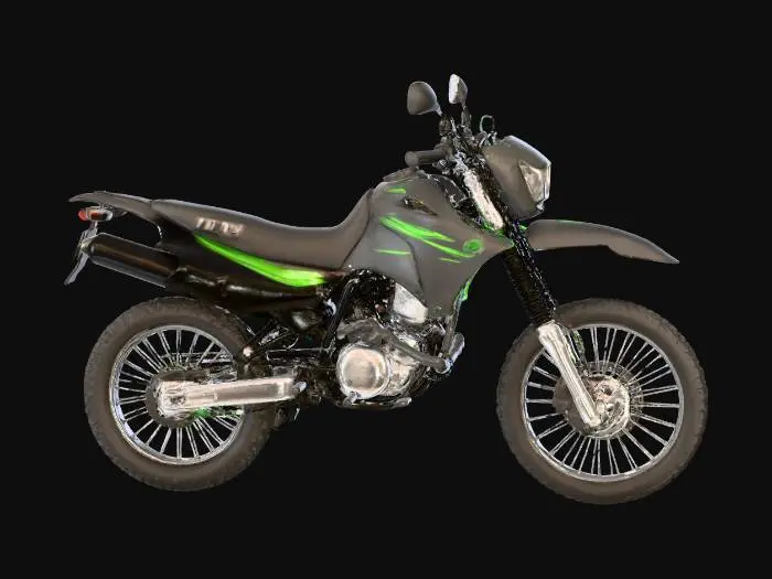 3D model for Yamaha Trailbike 250cc